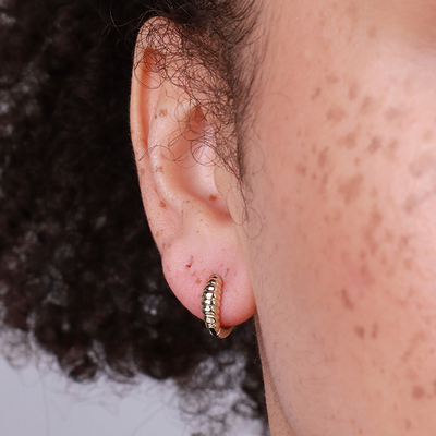 Hush Huggie Hoops Gold